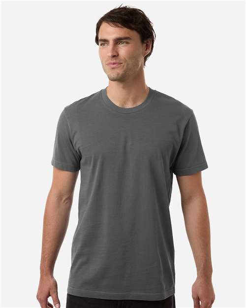 Pigment Dyed Classic Short Sleeve T Shirt, Vintage Washed Blank Plain Tee