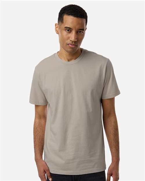 Pigment Dyed Classic Short Sleeve T Shirt, Vintage Washed Blank Plain Tee