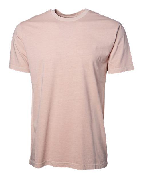 Pigment Dyed Classic Short Sleeve T Shirt, Vintage Washed Blank Plain Tee