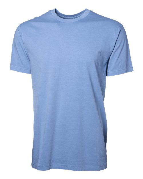 Pigment Dyed Classic Short Sleeve T Shirt, Vintage Washed Blank Plain Tee