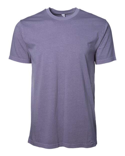 Pigment Dyed Classic Short Sleeve T Shirt, Vintage Washed Blank Plain Tee