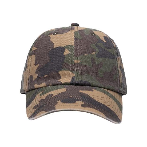 Low Profile Clean Up Style Baseball Cap, Blank Unprinted Curved Bill Hat