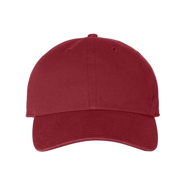 Low Profile Clean Up Style Baseball Cap, Blank Unprinted Curved Bill Hat