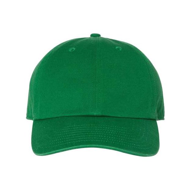 Low Profile Clean Up Style Baseball Cap, Blank Unprinted Curved Bill Hat