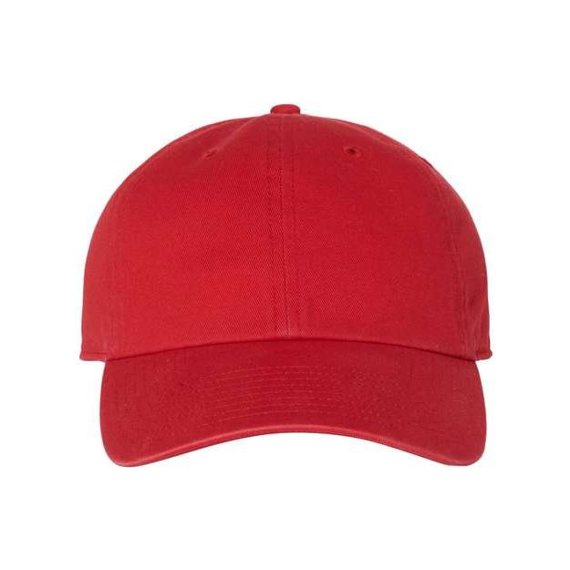 Low Profile Clean Up Style Baseball Cap, Blank Unprinted Curved Bill Hat
