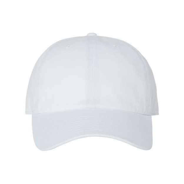 Low Profile Clean Up Style Baseball Cap, Blank Unprinted Curved Bill Hat