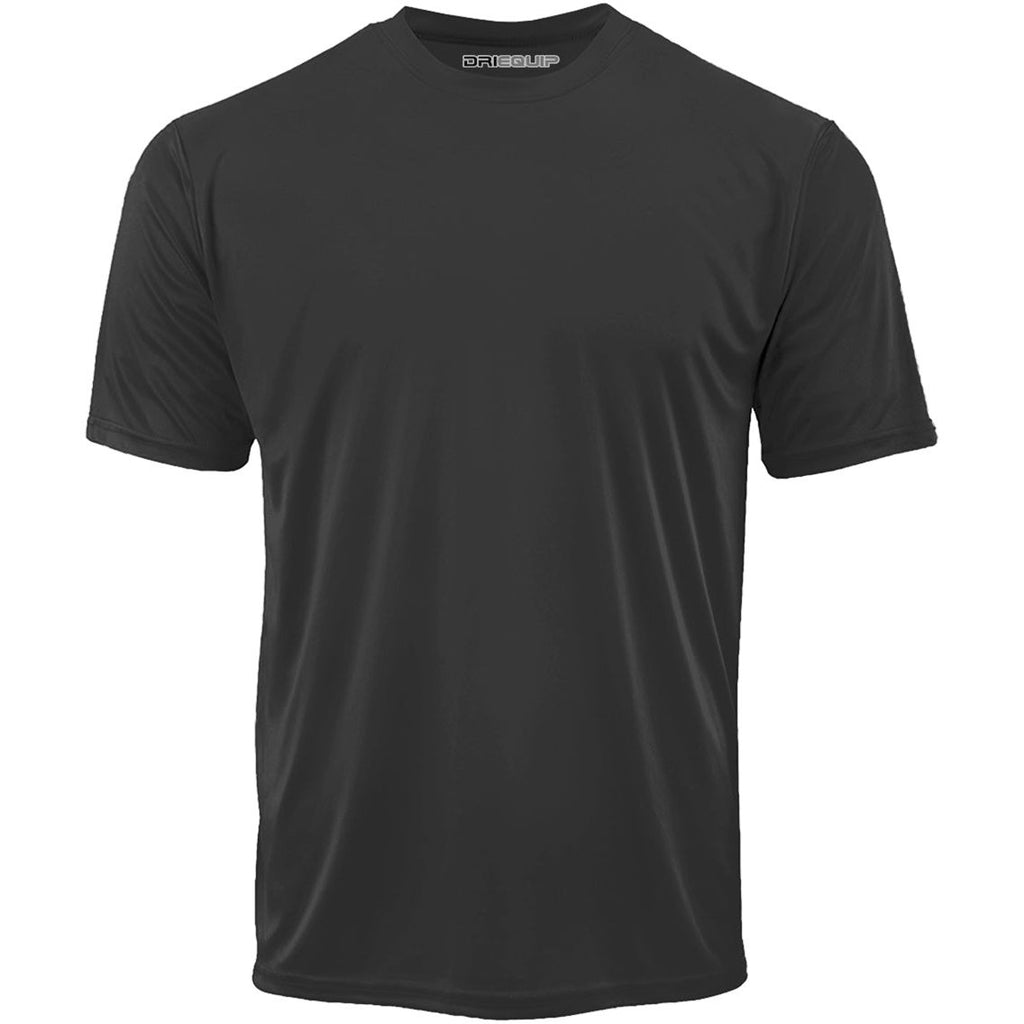 Men’s Athletic Performance Training T-Shirt, Lightweight Breathable Blank Sport Tee