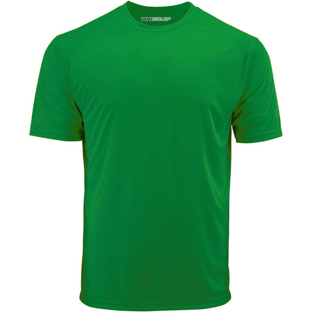 Men’s Athletic Performance Training T-Shirt, Lightweight Breathable Blank Sport Tee