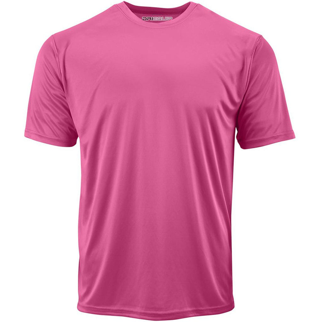 Men’s Athletic Performance Training T-Shirt, Lightweight Breathable Blank Sport Tee