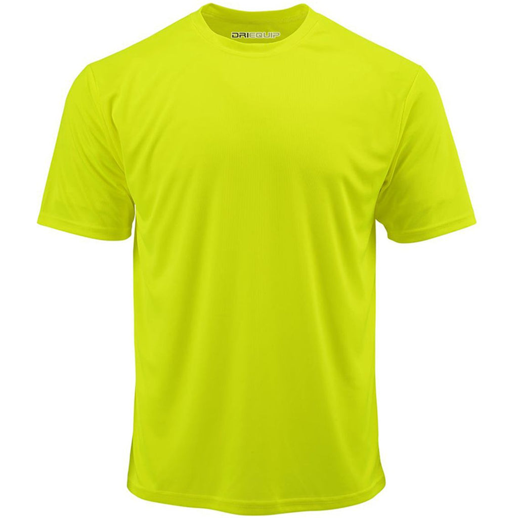 Men’s Athletic Performance Training T-Shirt, Lightweight Breathable Blank Sport Tee