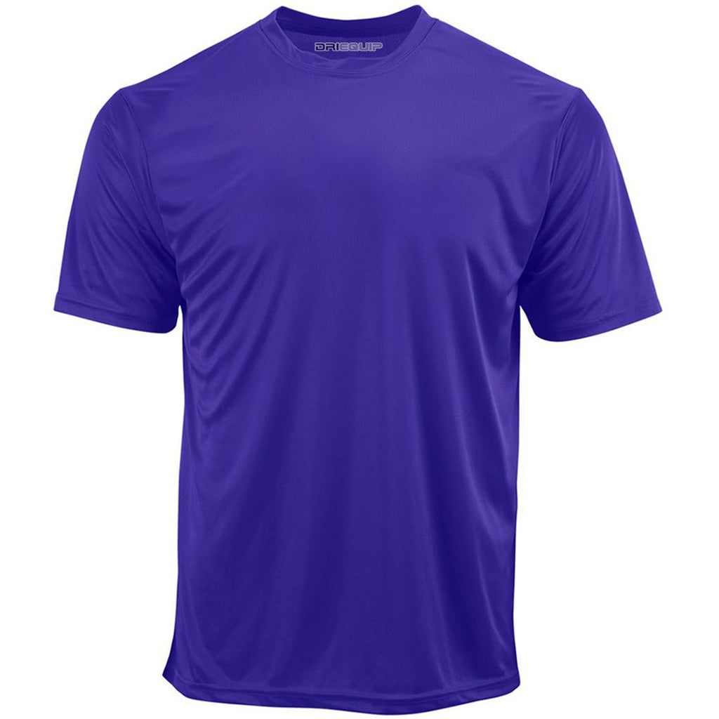 Men’s Athletic Performance Training T-Shirt, Lightweight Breathable Blank Sport Tee