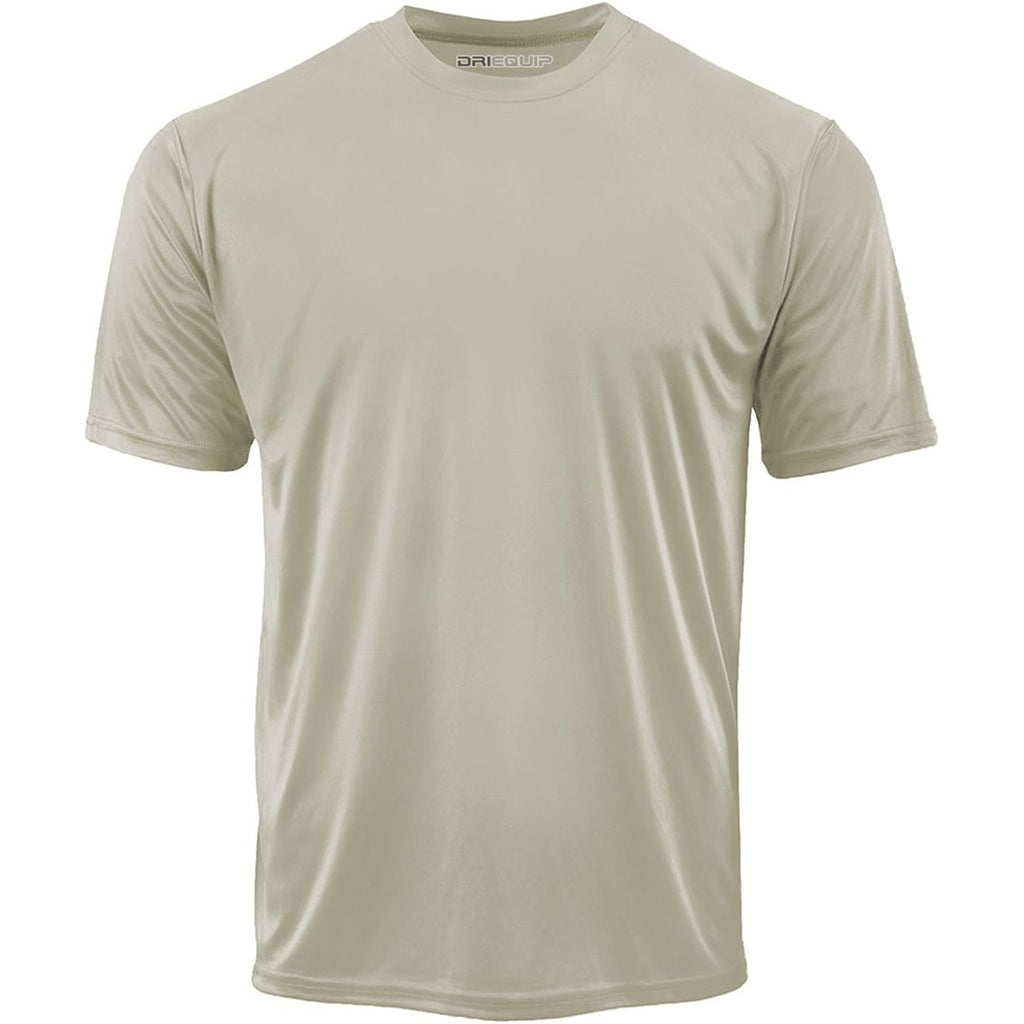 Men’s Athletic Performance Training T-Shirt, Lightweight Breathable Blank Sport Tee
