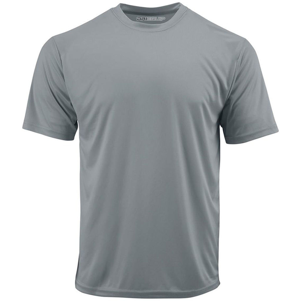Men’s Athletic Performance Training T-Shirt, Lightweight Breathable Blank Sport Tee