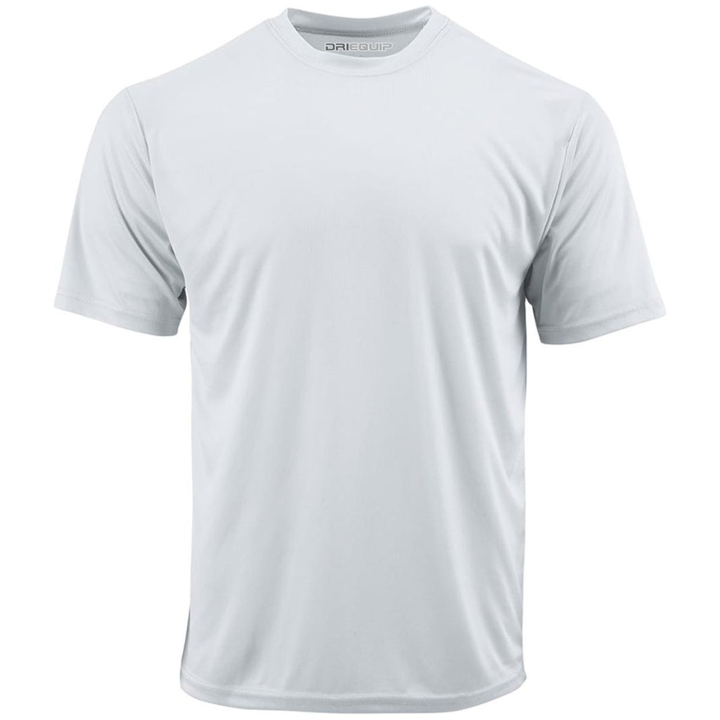 Men’s Athletic Performance Training T-Shirt, Lightweight Breathable Blank Sport Tee