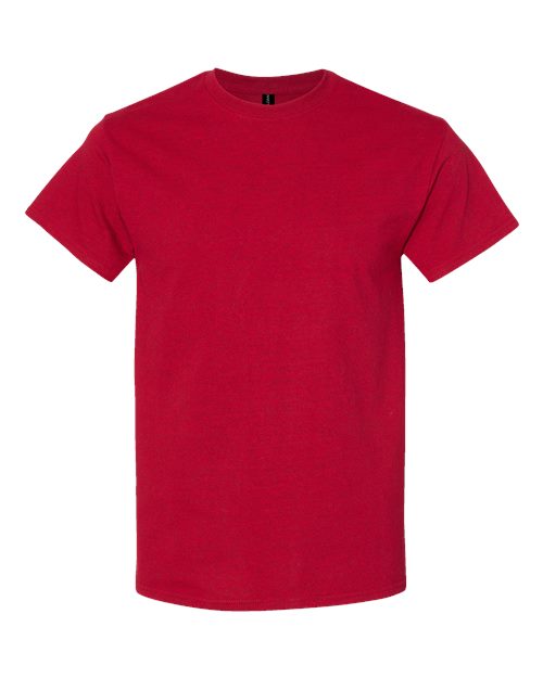 6.1oz Heavy Cotton Short Sleeve T Shirt, Blank Plain Tee, Unisex Classic Fit