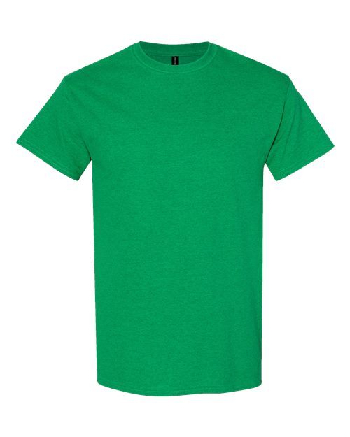 6.1oz Heavy Cotton Short Sleeve T Shirt, Blank Plain Tee, Unisex Classic Fit