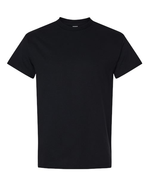 6.1oz Heavy Cotton Short Sleeve T Shirt, Blank Plain Tee, Unisex Classic Fit