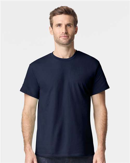 6.1oz Heavy Cotton Short Sleeve T Shirt, Blank Plain Tee, Unisex Classic Fit