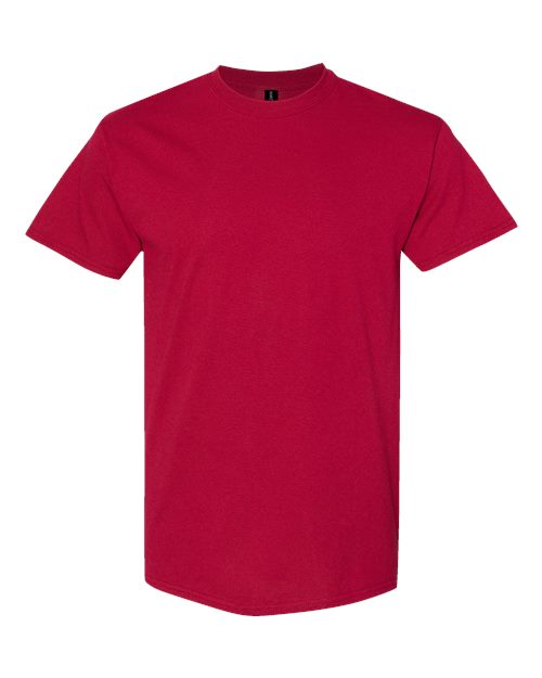 6.1oz Heavy Cotton Short Sleeve T Shirt, Blank Plain Tee, Unisex Classic Fit