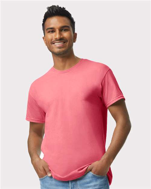 6.1oz Heavy Cotton Short Sleeve T Shirt, Blank Plain Tee, Unisex Classic Fit