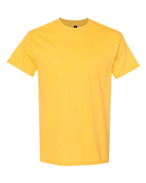 6.1oz Heavy Cotton Short Sleeve T Shirt, Blank Plain Tee, Unisex Classic Fit