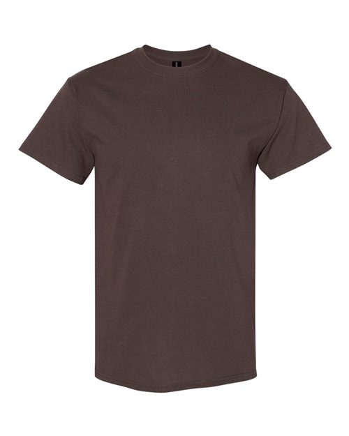 6.1oz Heavy Cotton Short Sleeve T Shirt, Blank Plain Tee, Unisex Classic Fit