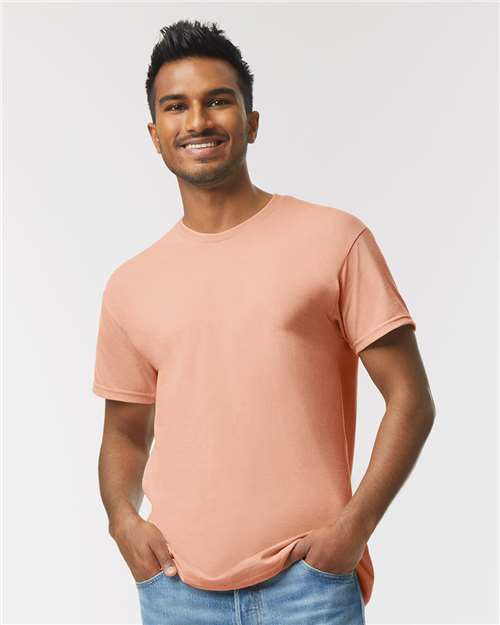 6.1oz Heavy Cotton Short Sleeve T Shirt, Blank Plain Tee, Unisex Classic Fit