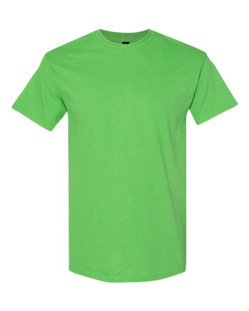 6.1oz Heavy Cotton Short Sleeve T Shirt, Blank Plain Tee, Unisex Classic Fit