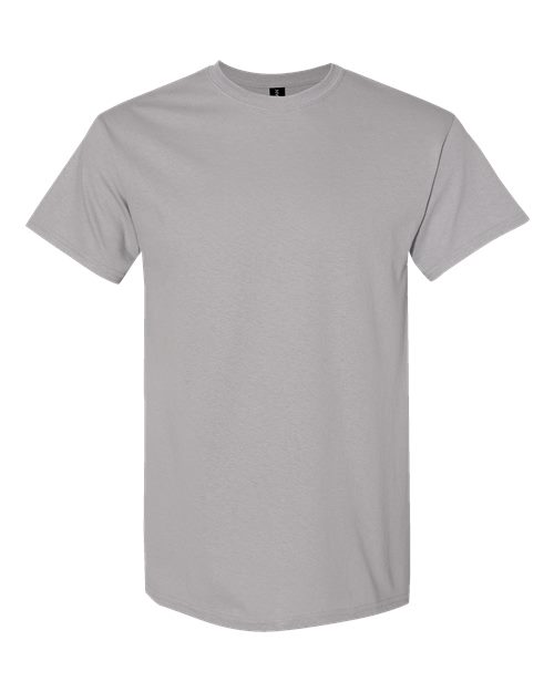 6.1oz Heavy Cotton Short Sleeve T Shirt, Blank Plain Tee, Unisex Classic Fit