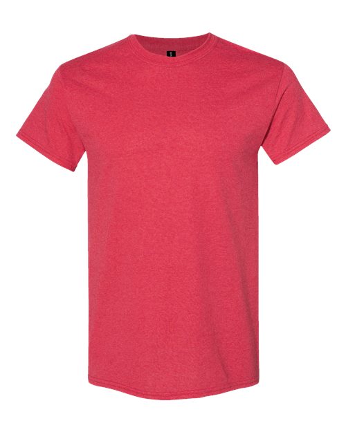 6.1oz Heavy Cotton Short Sleeve T Shirt, Blank Plain Tee, Unisex Classic Fit