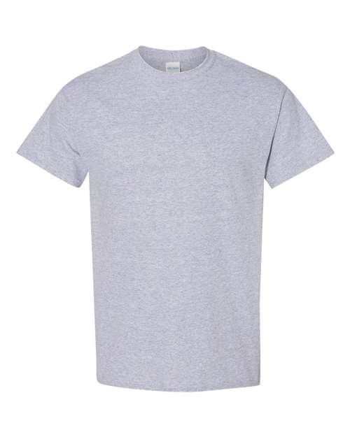 6.1oz Heavy Cotton Short Sleeve T Shirt, Blank Plain Tee, Unisex Classic Fit