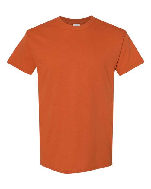 6.1oz Heavy Cotton Short Sleeve T Shirt, Blank Plain Tee, Unisex Classic Fit