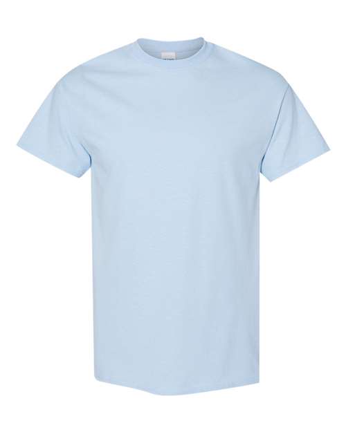 6.1oz Heavy Cotton Short Sleeve T Shirt, Blank Plain Tee, Unisex Classic Fit