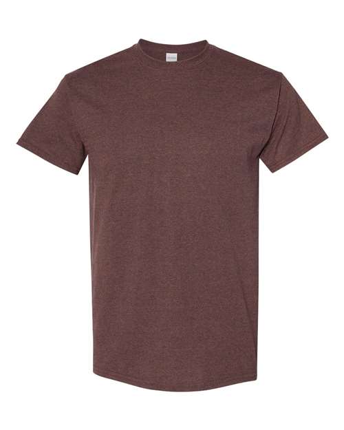 6.1oz Heavy Cotton Short Sleeve T Shirt, Blank Plain Tee, Unisex Classic Fit
