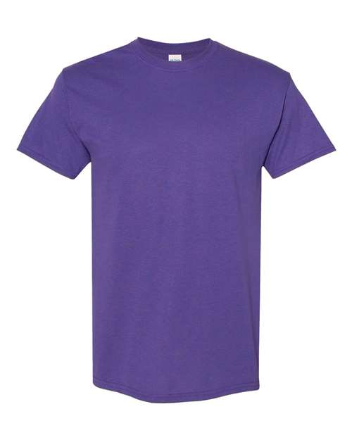 6.1oz Heavy Cotton Short Sleeve T Shirt, Blank Plain Tee, Unisex Classic Fit