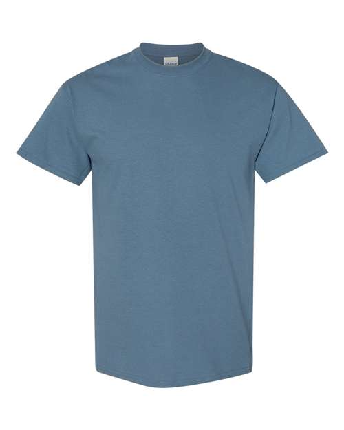 6.1oz Heavy Cotton Short Sleeve T Shirt, Blank Plain Tee, Unisex Classic Fit