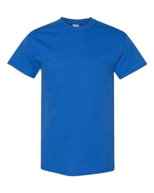 6.1oz Heavy Cotton Short Sleeve T Shirt, Blank Plain Tee, Unisex Classic Fit