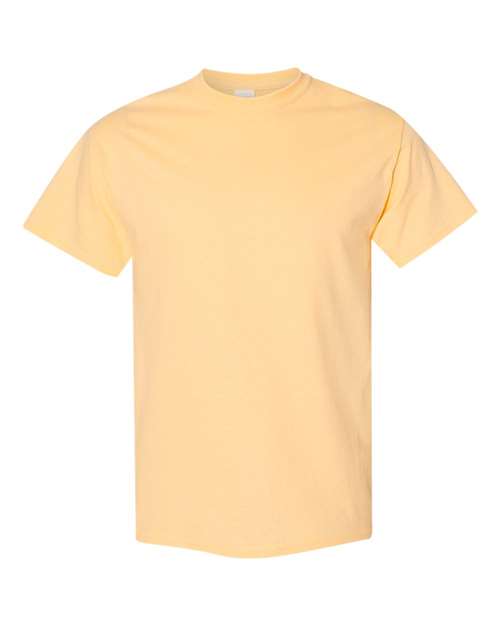 6.1oz Heavy Cotton Short Sleeve T Shirt, Blank Plain Tee, Unisex Classic Fit