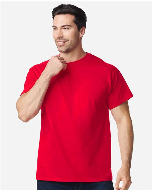 6.1oz Heavy Cotton Short Sleeve T Shirt, Blank Plain Tee, Unisex Classic Fit