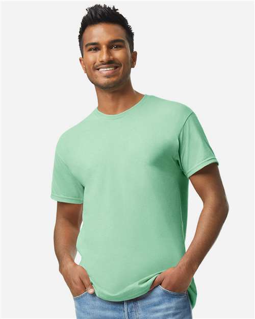 6.1oz Heavy Cotton Short Sleeve T Shirt, Blank Plain Tee, Unisex Classic Fit