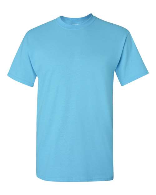 6.1oz Heavy Cotton Short Sleeve T Shirt, Blank Plain Tee, Unisex Classic Fit