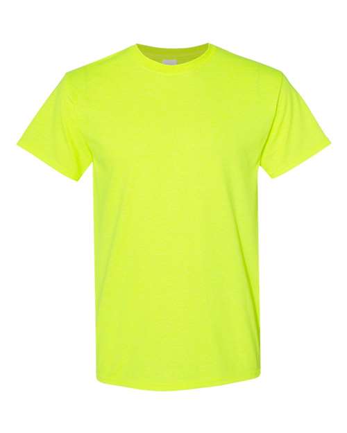 6.1oz Heavy Cotton Short Sleeve T Shirt, Blank Plain Tee, Unisex Classic Fit