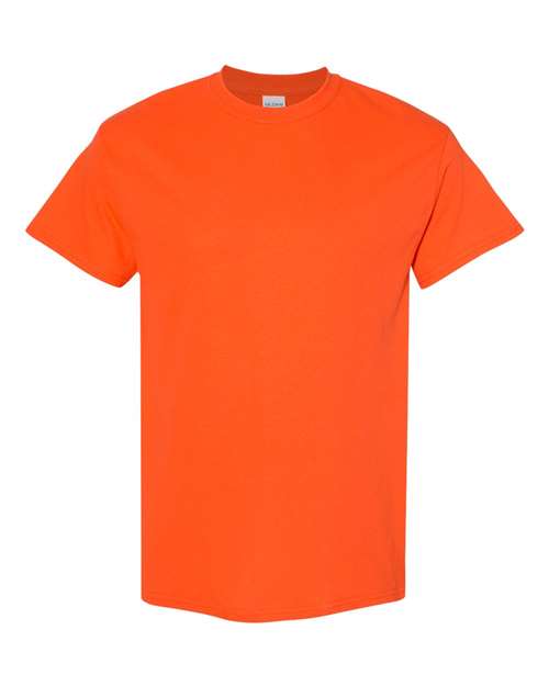 6.1oz Heavy Cotton Short Sleeve T Shirt, Blank Plain Tee, Unisex Classic Fit