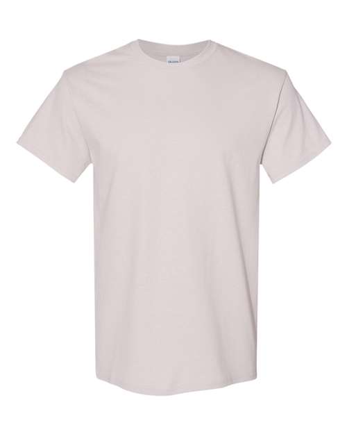 6.1oz Heavy Cotton Short Sleeve T Shirt, Blank Plain Tee, Unisex Classic Fit