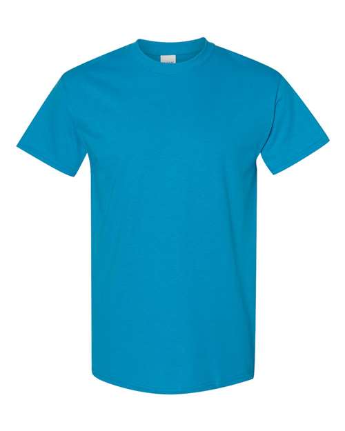 6.1oz Heavy Cotton Short Sleeve T Shirt, Blank Plain Tee, Unisex Classic Fit