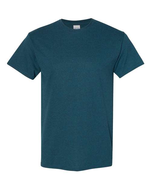6.1oz Heavy Cotton Short Sleeve T Shirt, Blank Plain Tee, Unisex Classic Fit