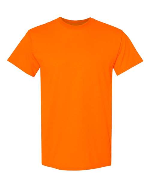 6.1oz Heavy Cotton Short Sleeve T Shirt, Blank Plain Tee, Unisex Classic Fit
