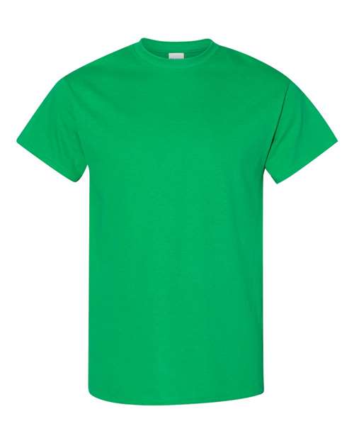 6.1oz Heavy Cotton Short Sleeve T Shirt, Blank Plain Tee, Unisex Classic Fit