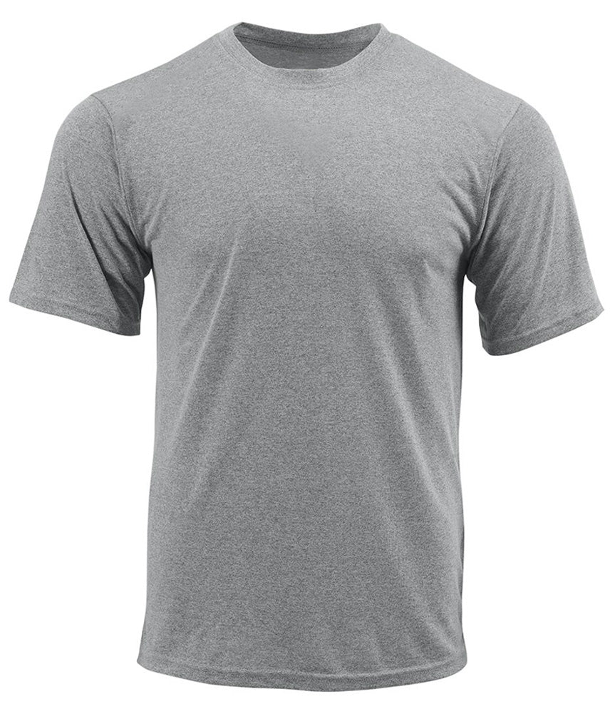 Men’s Athletic Performance Training T-Shirt, Lightweight Breathable Blank Sport Tee
