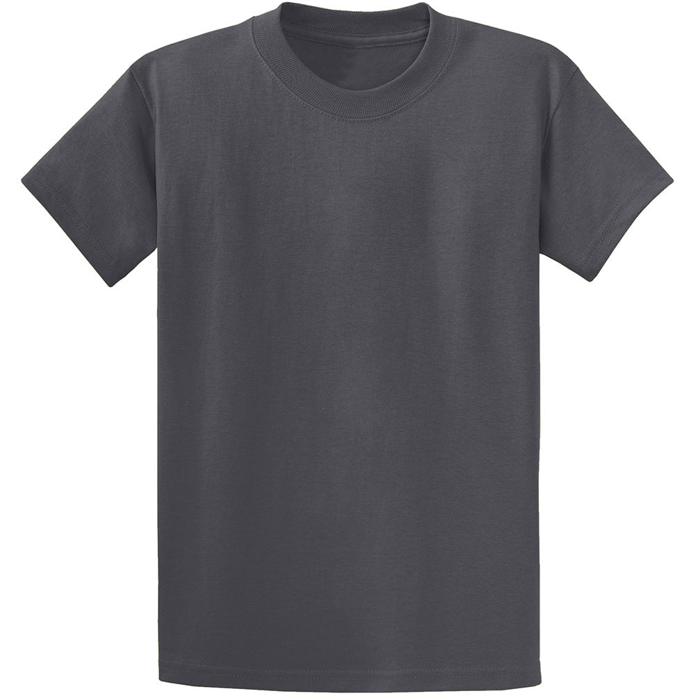 6.1oz 100% Heavy Cotton Men’s T-Shirt, Classic Fit Blank Plain Tee, Unprinted Casual Top